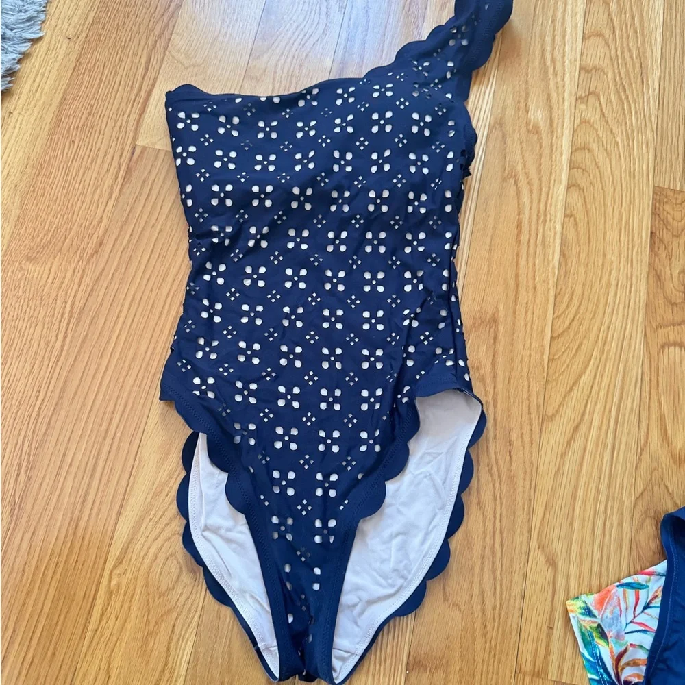 J Crew eyelet swimsuit - Picture 4 of 4